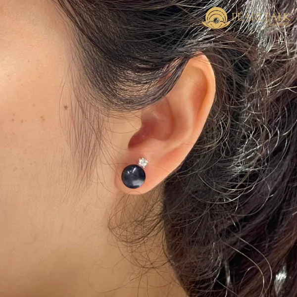 BÔNG TAI VENUS PLUS ĐEN (8.5 – 9mm)